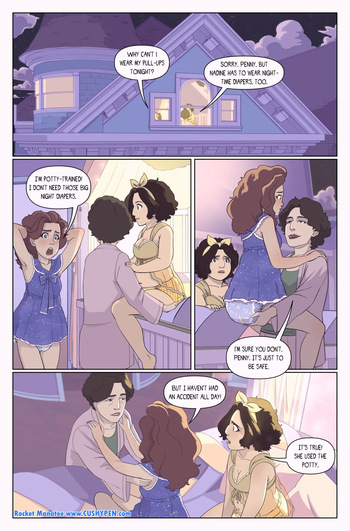 RocketManatee - Penny and Nadine - INCOMPLETE COMIC cover