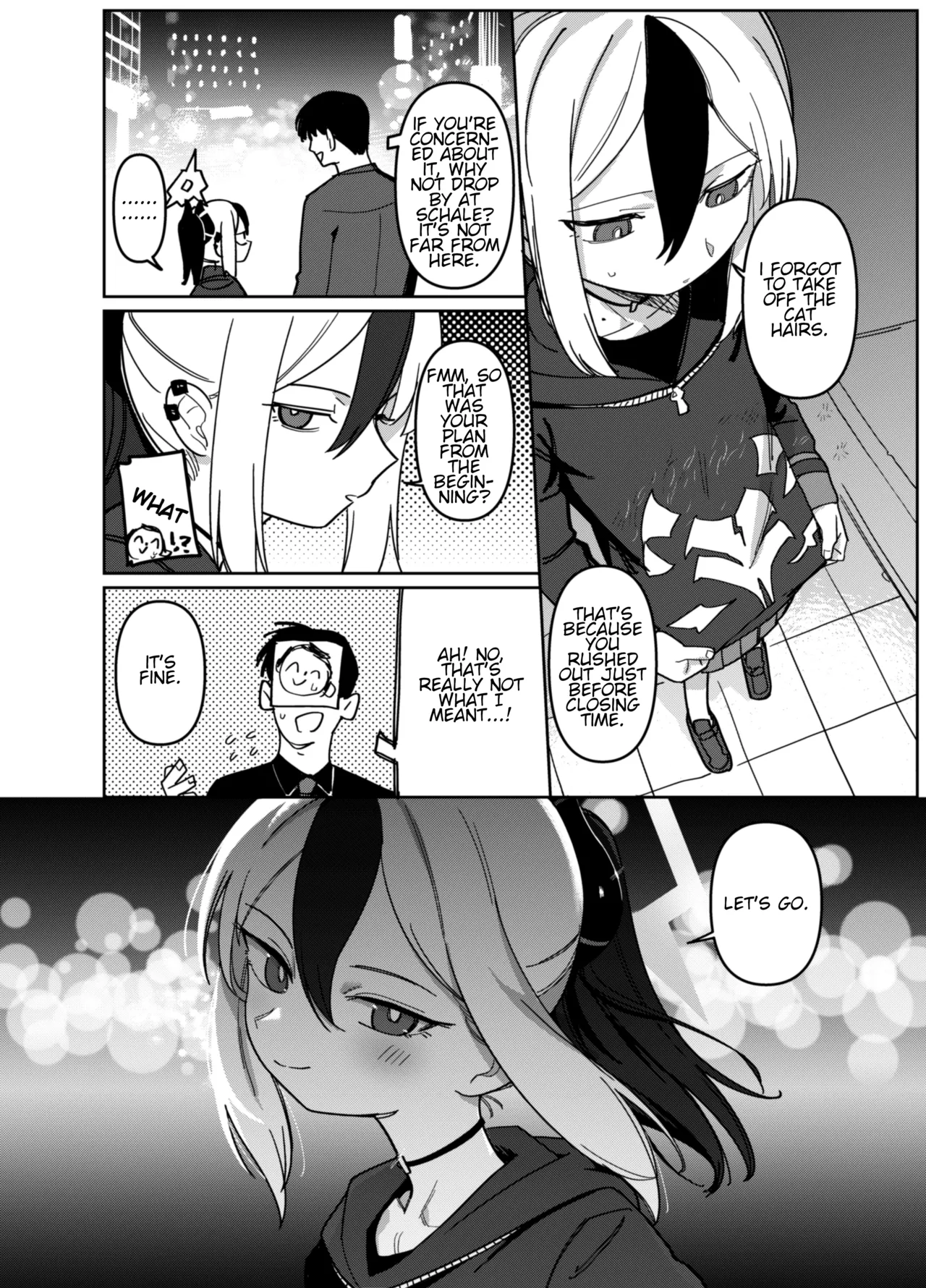 Onikata Kayoko wa Me o Sorasanai - Onikata Kayoko doesn't look away She just keep staring at me... page 6 full