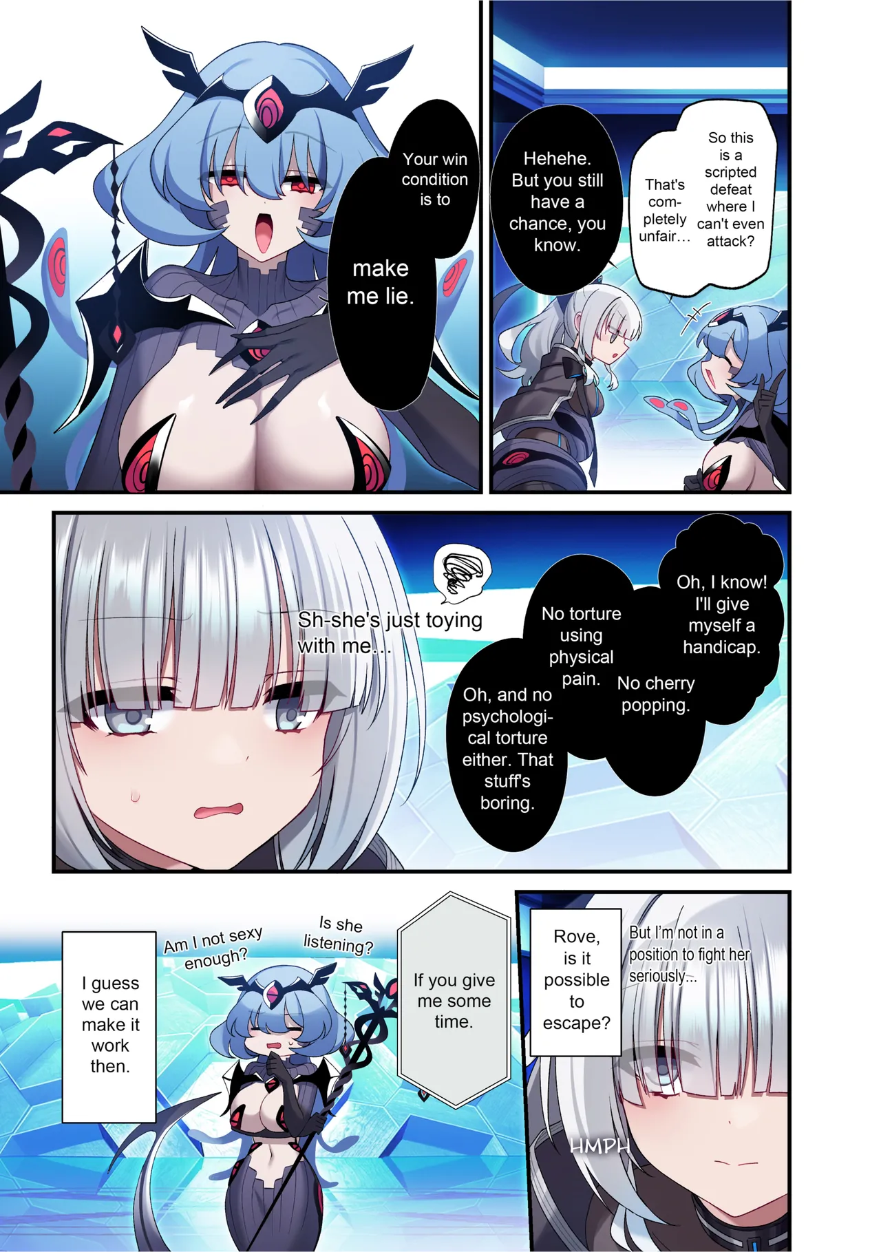 The Cyber Girl Sinking into the Virtual World page 11 full