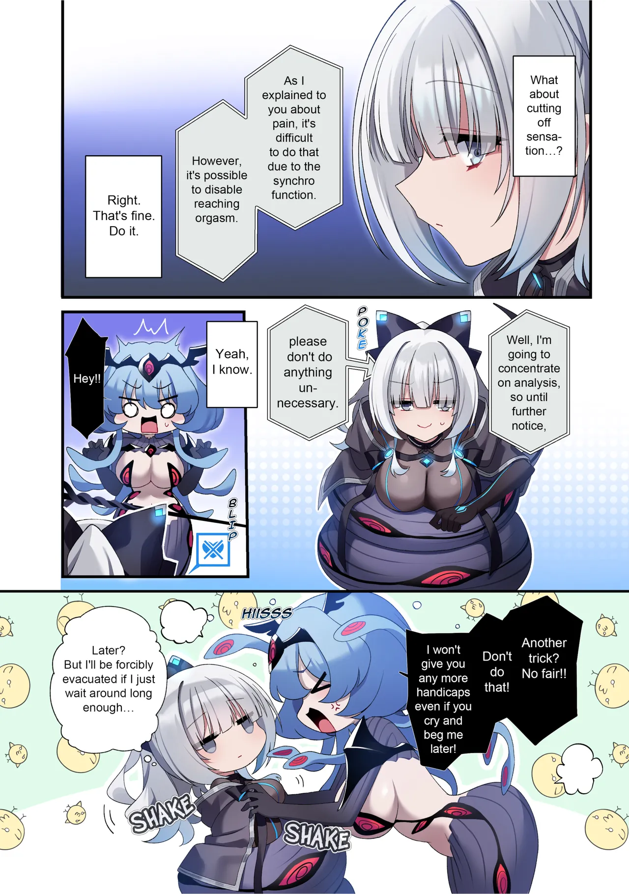 The Cyber Girl Sinking into the Virtual World page 12 full