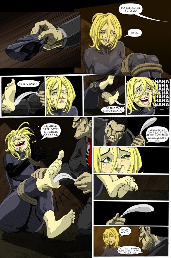 Sektujai - Catwoman feet tickle Sektujai page 3 full
