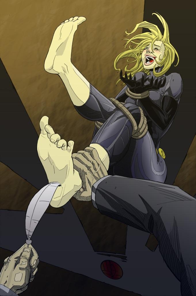 Sektujai - Catwoman feet tickle Sektujai page 4 full