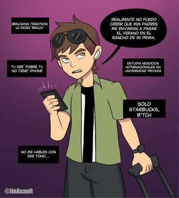 [JinAsault] Gwen Norteña (Ben 10) (Ongoing) cover