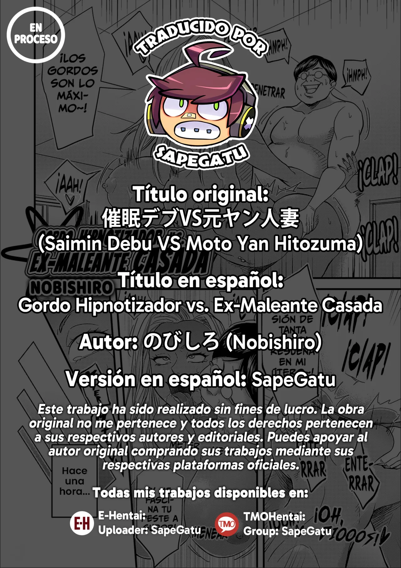 Saimin Debu VS Moto Yan Hitozuma | Gordo Hipnotizador vs. Ex-Maleante Casada page 3 full