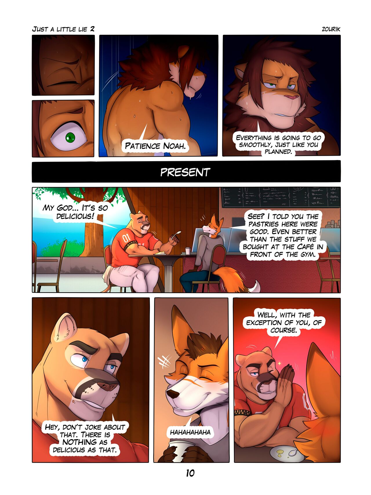 Just A Little Lie Chapter II page 12 full