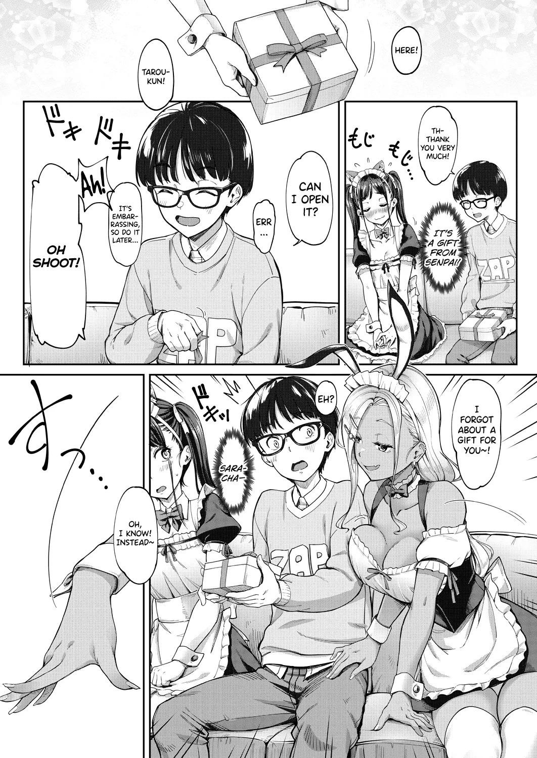 Kanojo no Imouto wa Nikushoku-kei Gal | My Girlfriend's Little Sister is a Carnivorous Gyaru Ch. 3 page 7 full