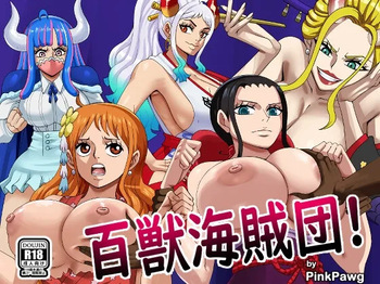 [PinkPawg] Hyakujuu Kaizokudan! (One Piece) [Digital] cover
