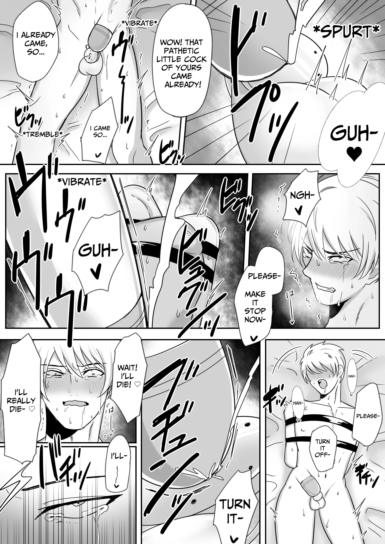 I Tried Out Being Toyed With While Wearing A Flat Chastity Belt. page 12 full