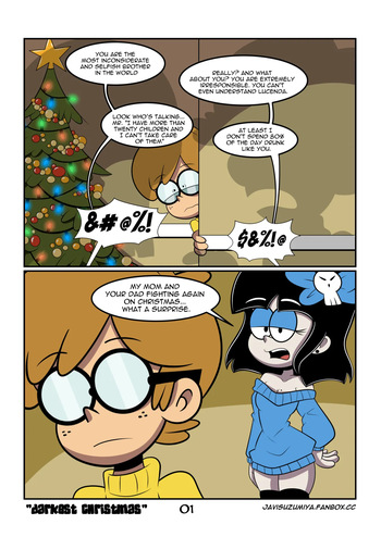 [JaviSuzumiya] Darkest Christmas (The Loud House) cover