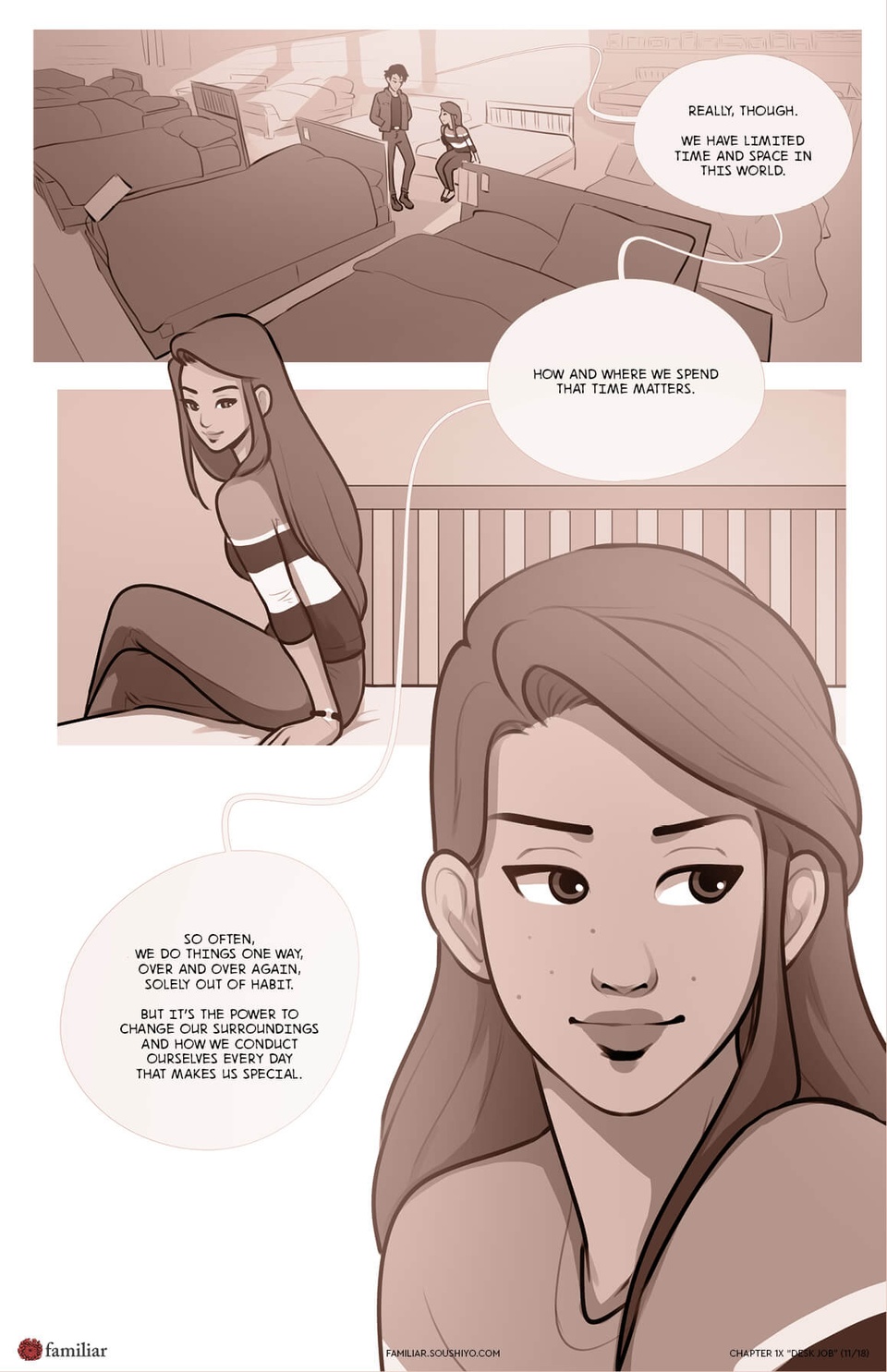 Familiar  - Act 1 - Chapter 07.5 - Desk Job page 12 full