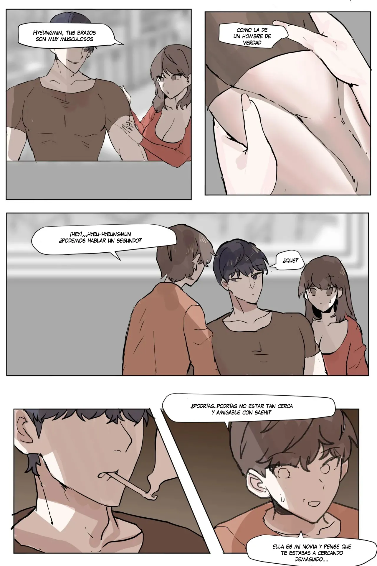 Sokkubchinguleul NTR Danghaneun Manhwa | Un Manhwa Donde Mi Amiga De La Infancia Me Hace NTR page 12 full