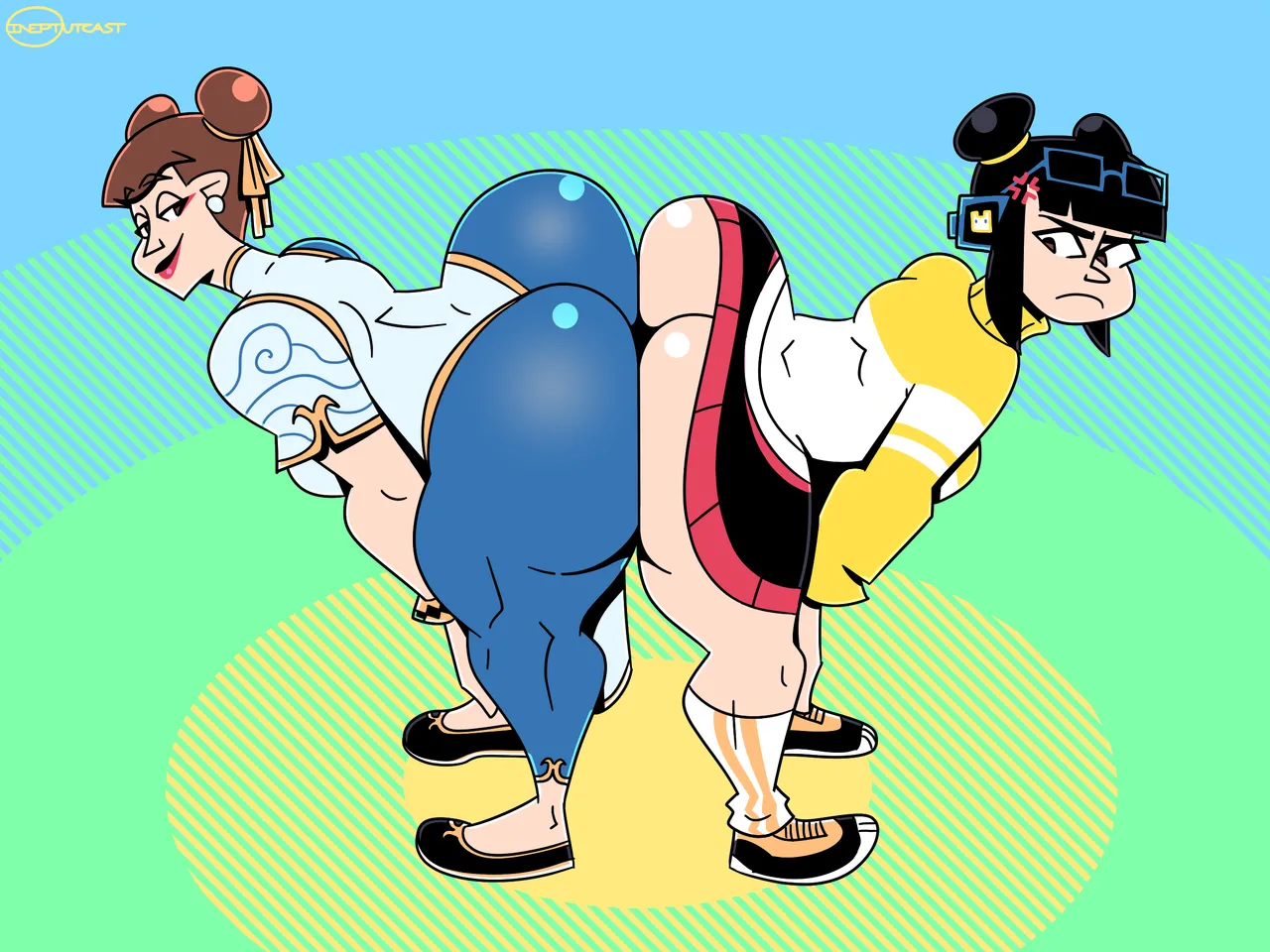 Streef Fighter Girls page 10 full