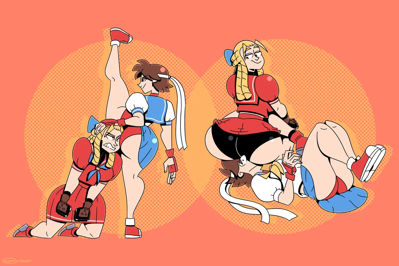 Streef Fighter Girls page 11 full