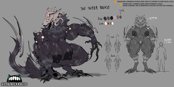 [ZeBlackBallD] The Outer Beast cover