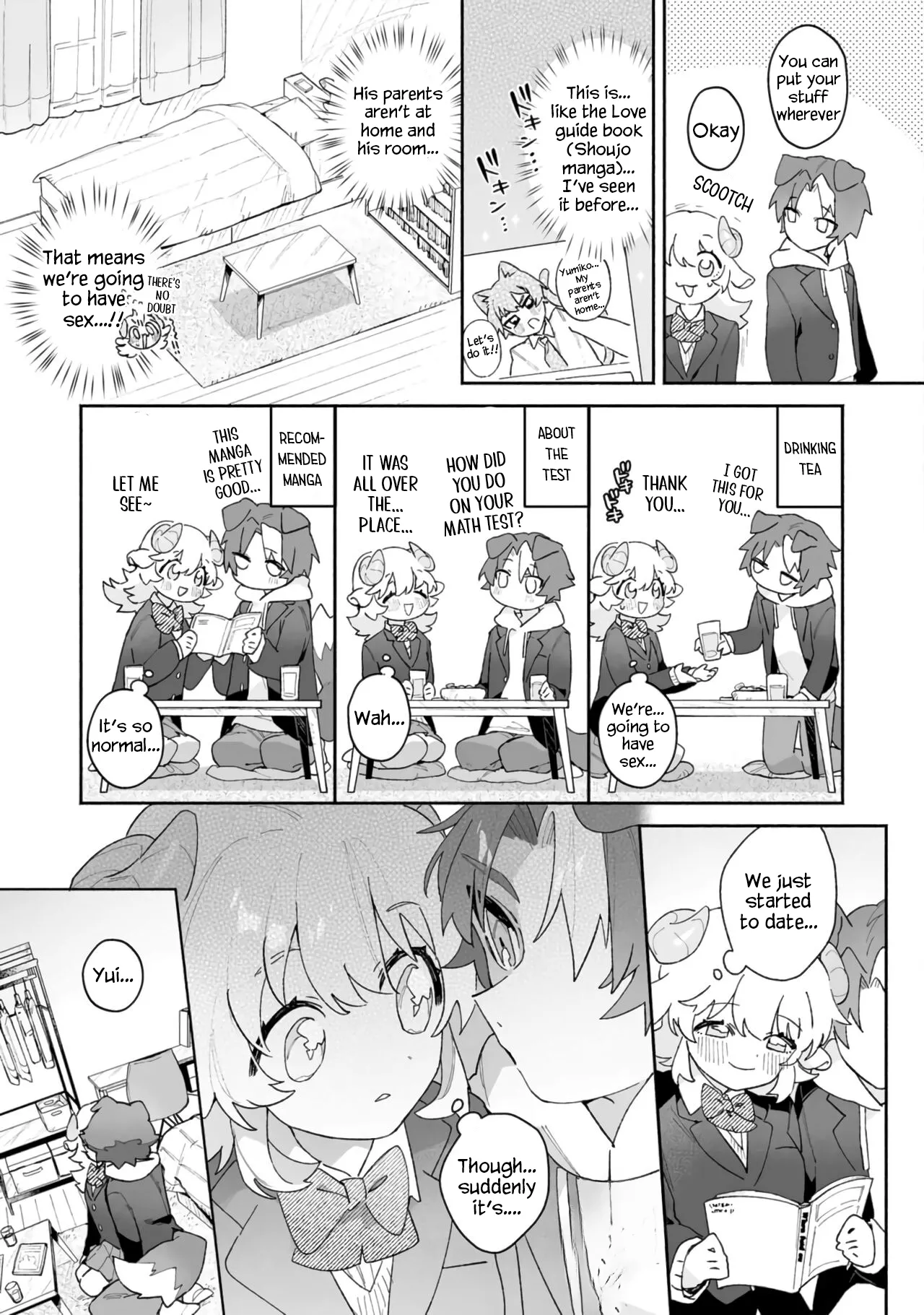 Sheep Wants Love like in a Shoujo Manga! page 8 full