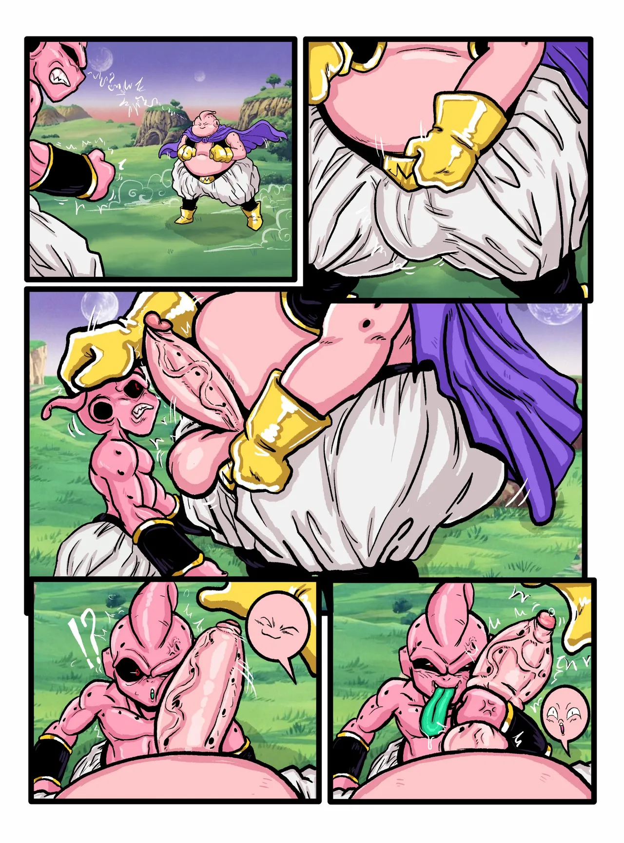 Fat Buu Stalls for Time page 1 full