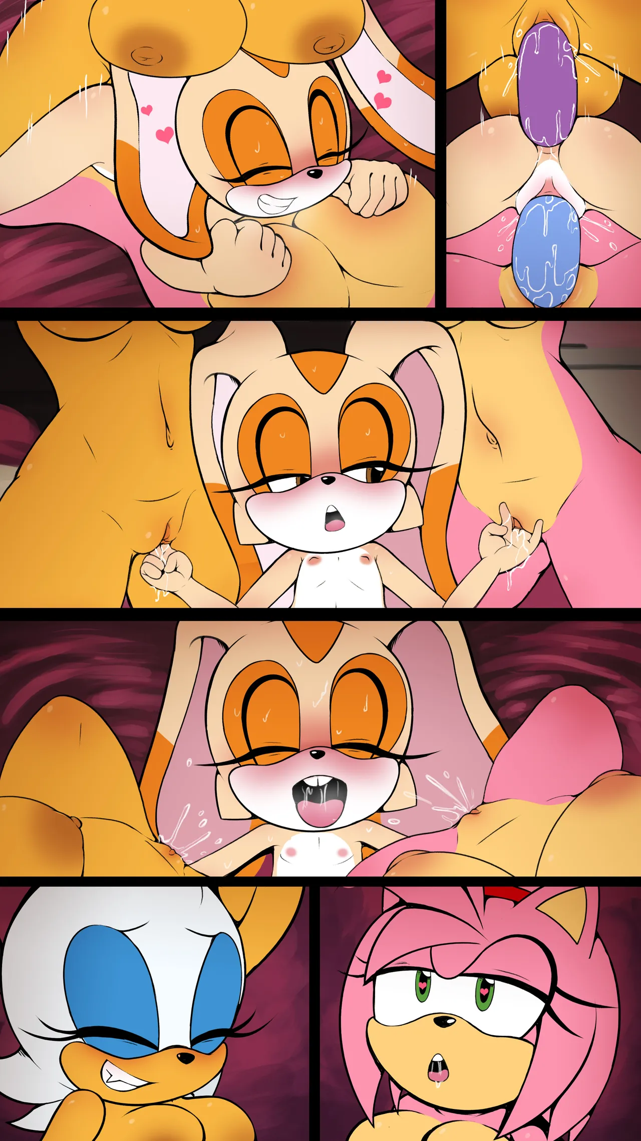 Cream's Sleepover page 8 full