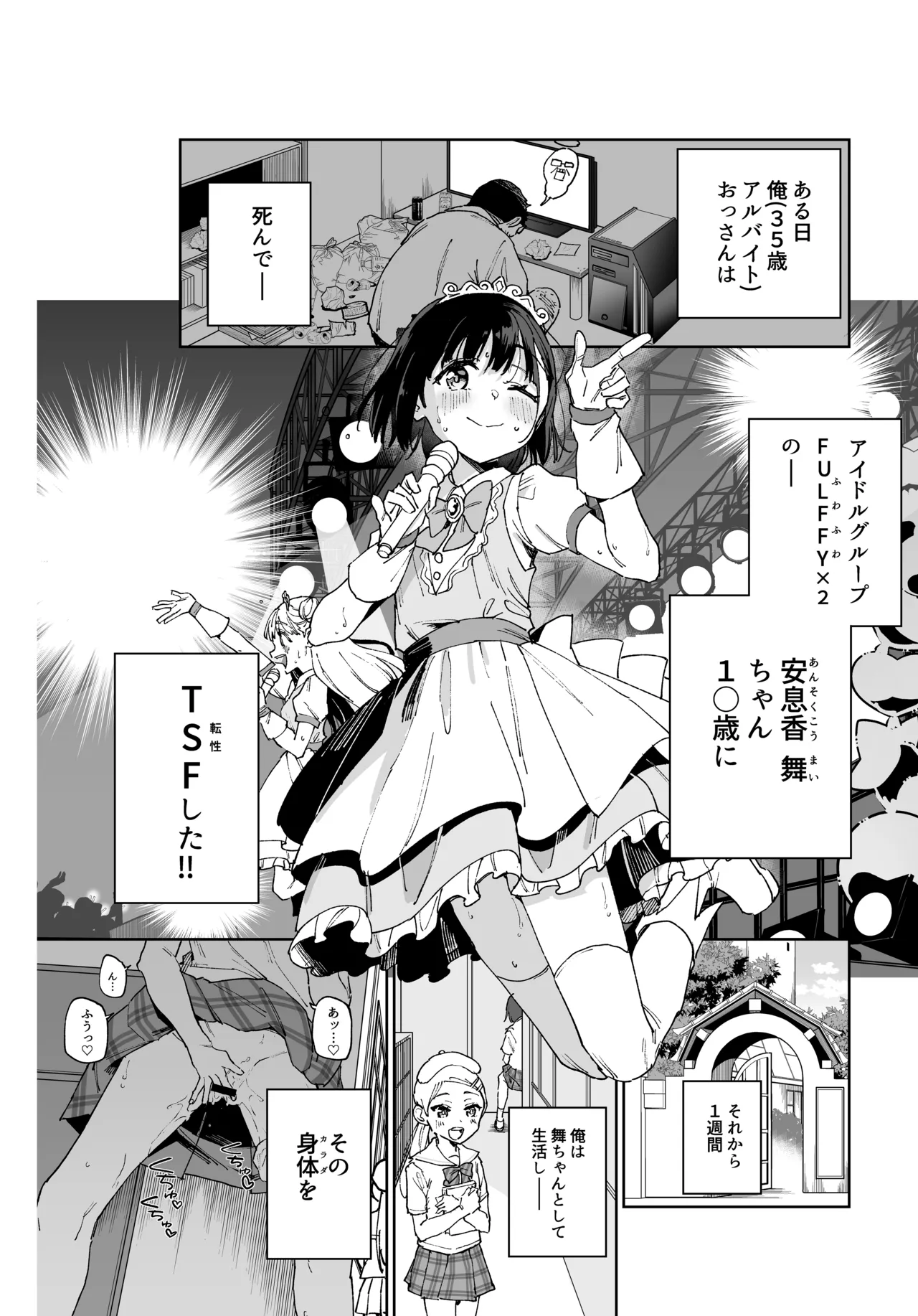 Joshi Shougakusei Idol ni TS Shita kara Member Zenin to LesSe Suru2 page 2 full