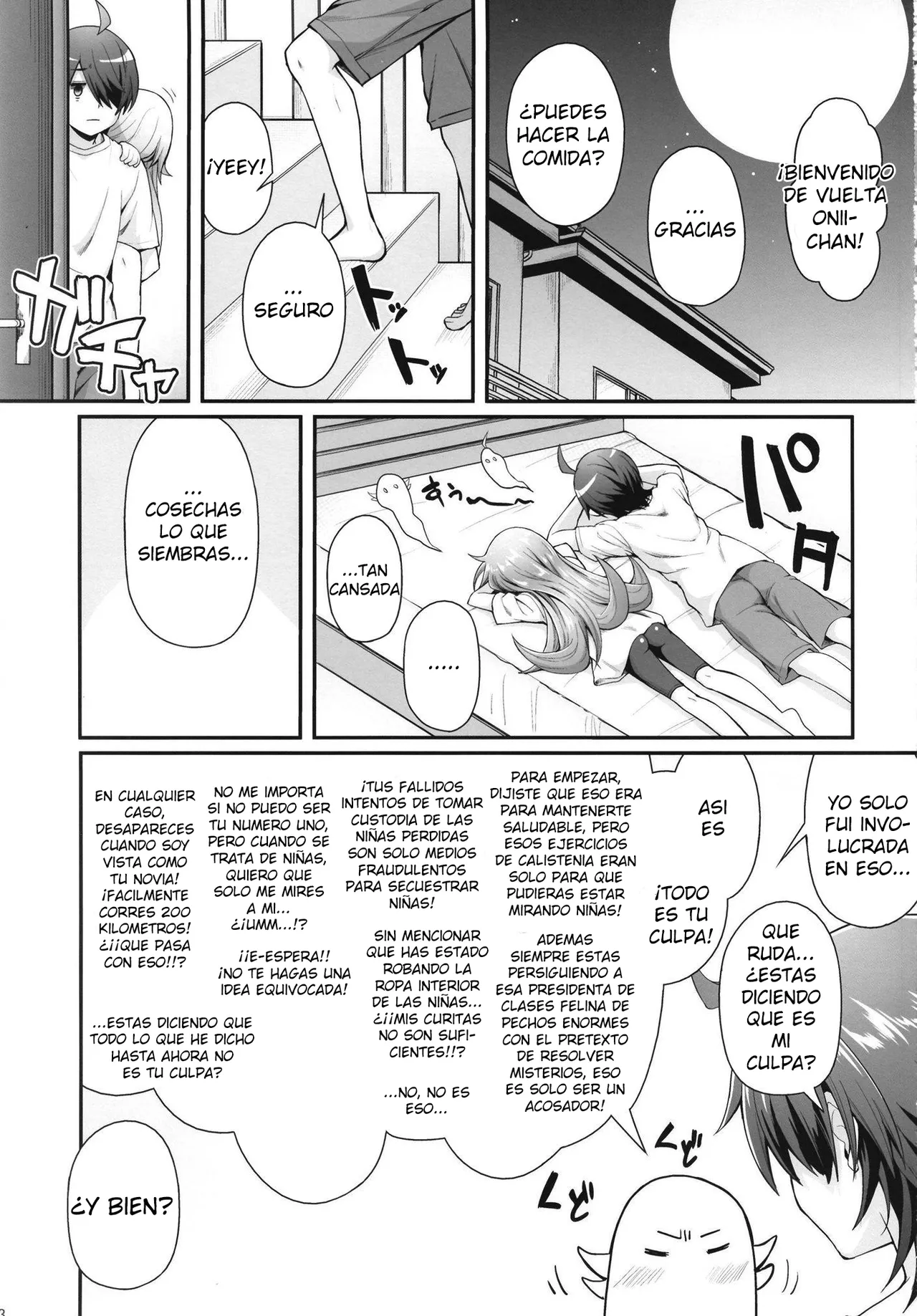 Pachimonogatari Part 15: Koyomi Service page 2 full