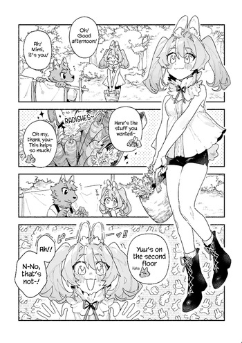 Boy For Bottom: Bunny Girl x Wolf Boy cover