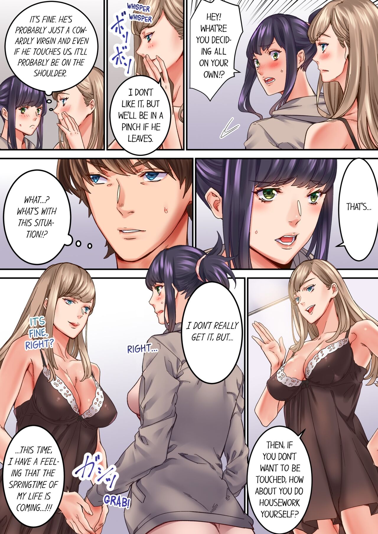 "1 Funkan Dake Rete mo īyo … " Shea Hausu no Himitsu Rūru 1 | The Share House's Secret Rule 1 page 11 full