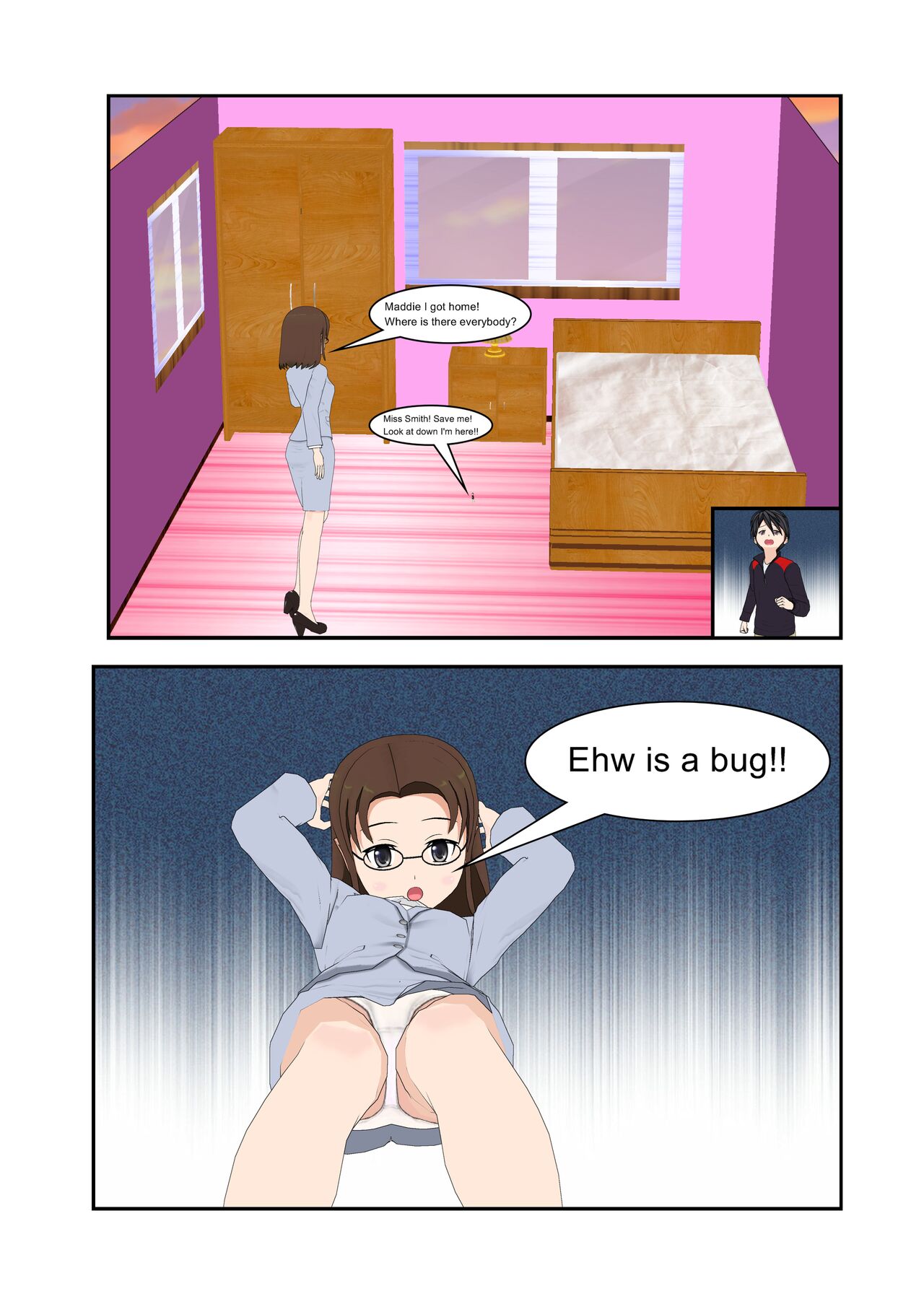 Shrunken Babysitter page 12 full