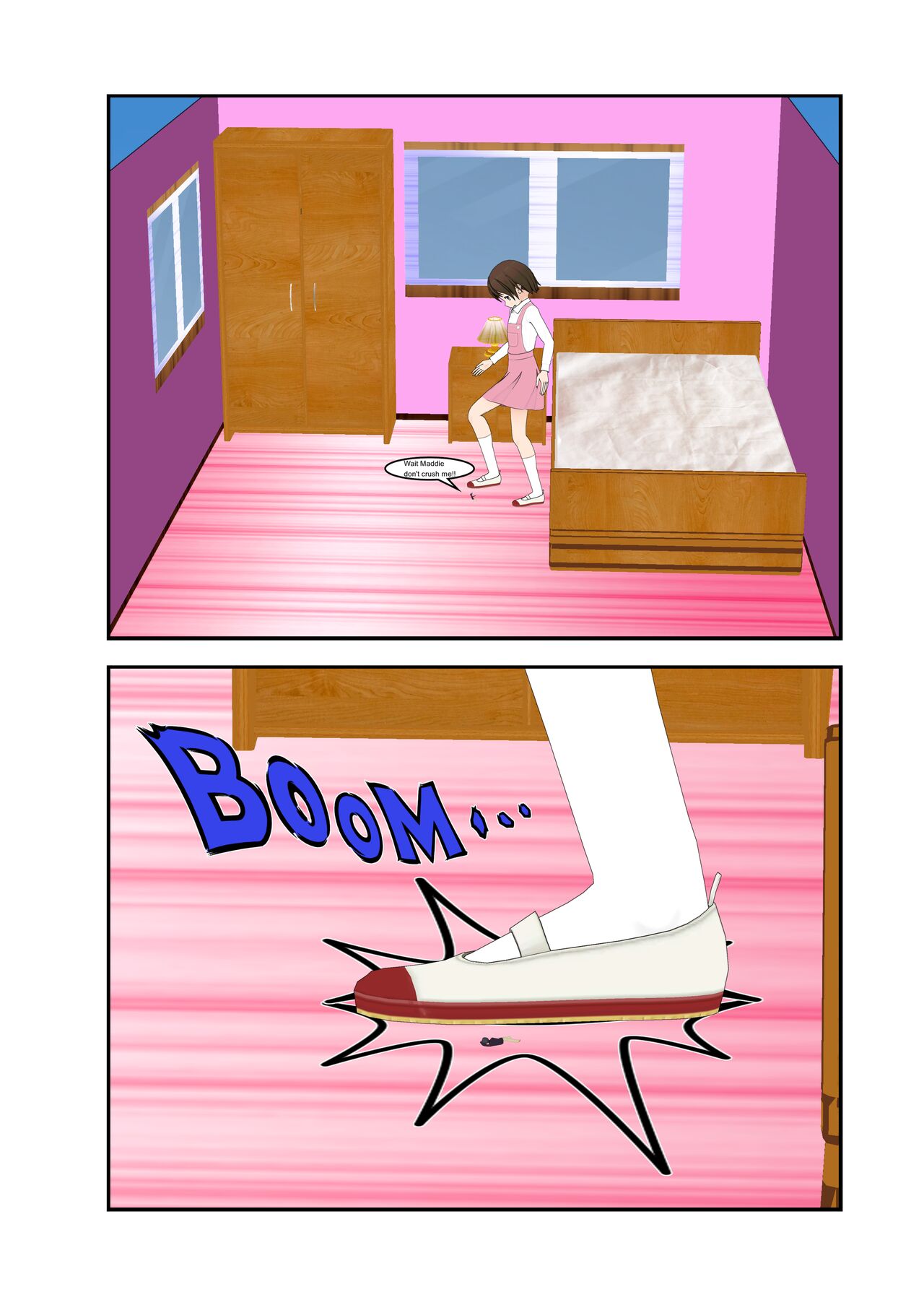Shrunken Babysitter page 8 full