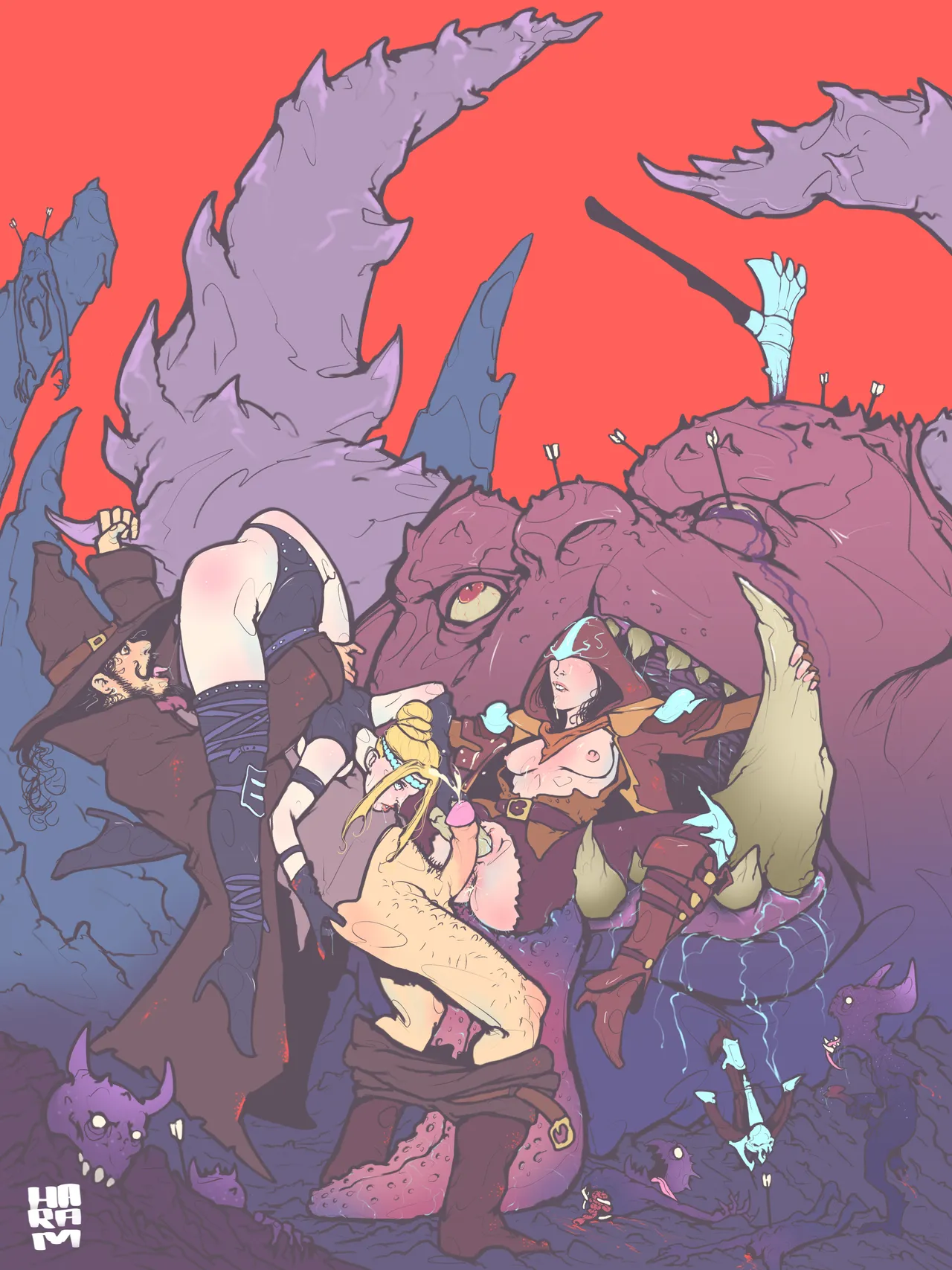 DP#168 - Demon Huntress  & Rachel page 2 full