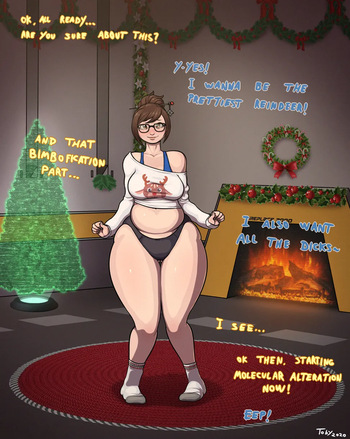 [Tobyart] Bimbo Reindeer (Overwatch) cover
