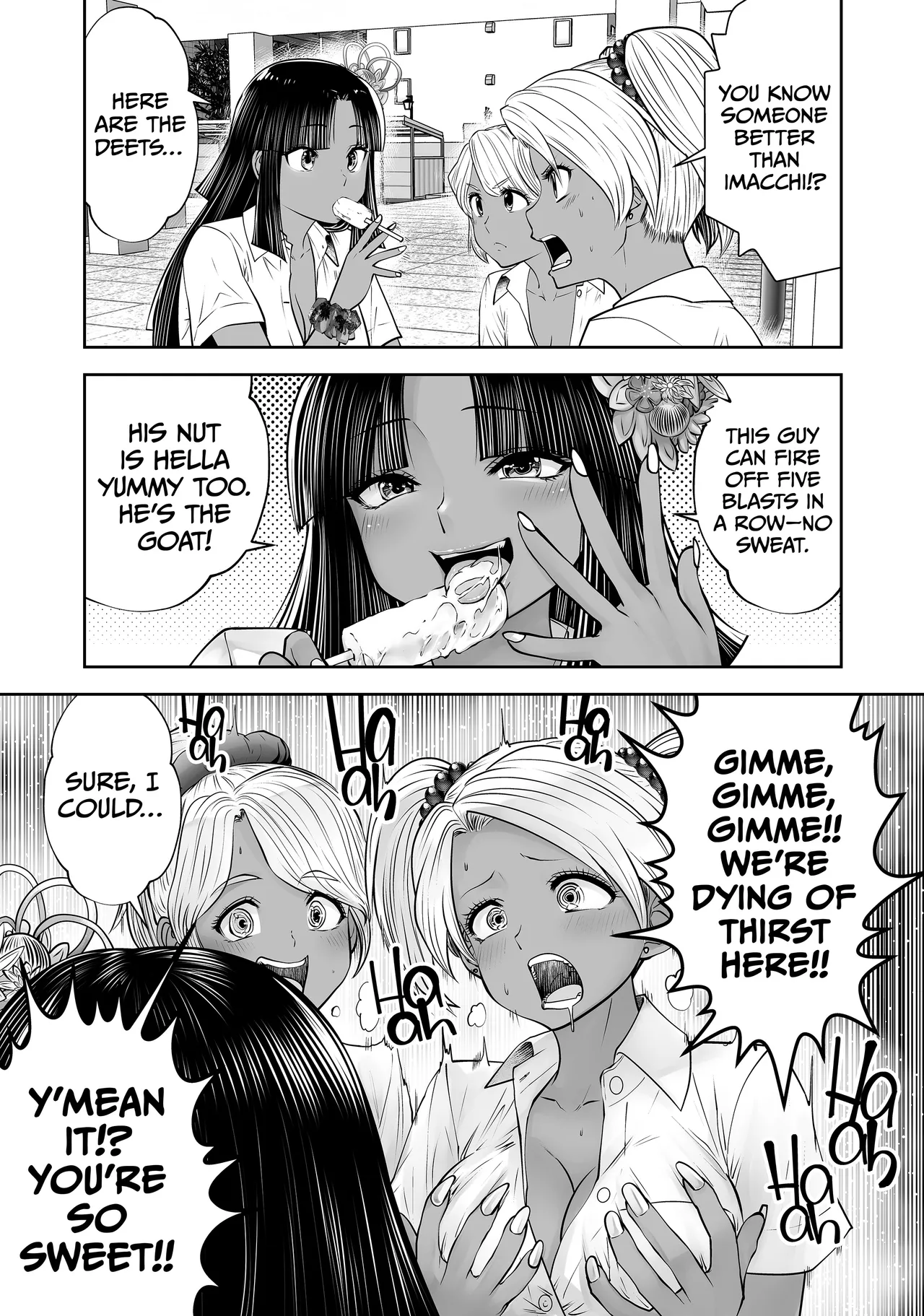 Transferred to the Gyaru Academy Chapter 35 page 10 full