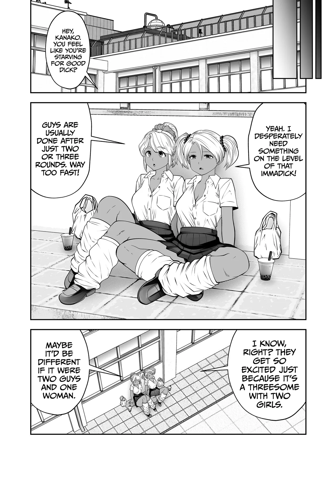 Transferred to the Gyaru Academy Chapter 35 page 7 full
