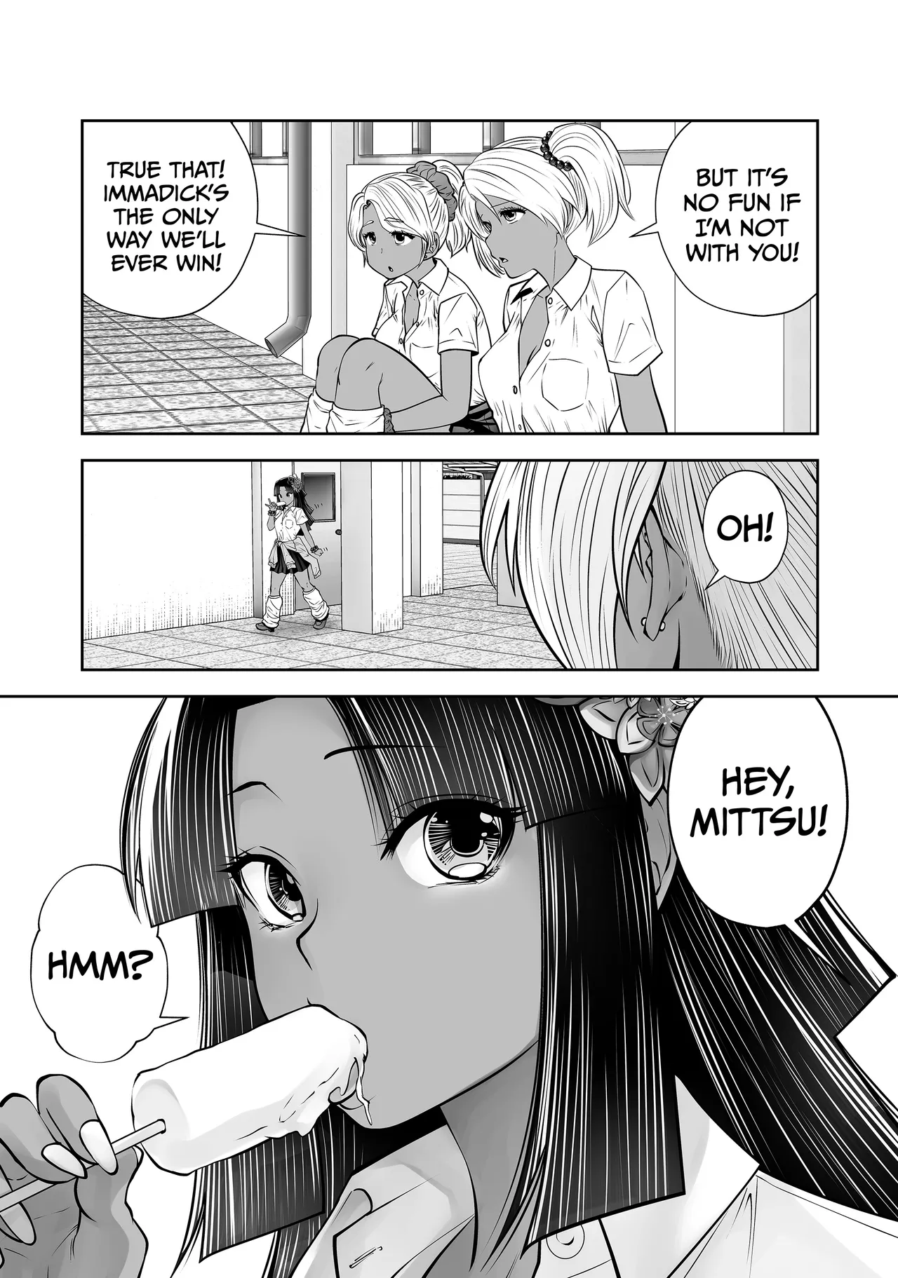 Transferred to the Gyaru Academy Chapter 35 page 8 full