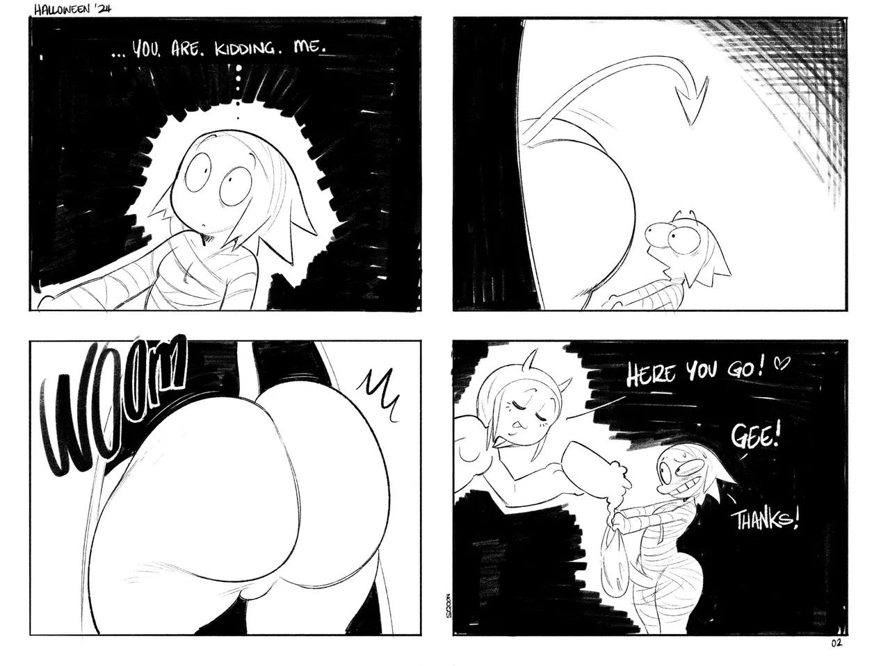 Panpan's Halloween page 2 full