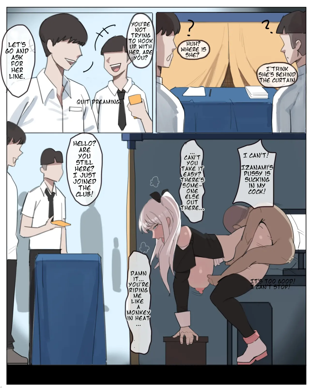 Izanami gets infinitely raped by the club president ♥ page 10 full