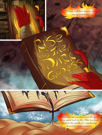 [TheBigBadWolf] Firedrive24 Comic: Rise of the Dark Goddess CH:1-4 (Ongoing) cover