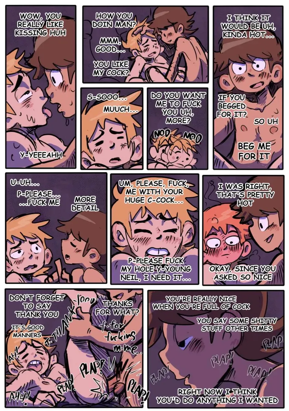 Scott Pilgrim vs. Big Neil page 12 full