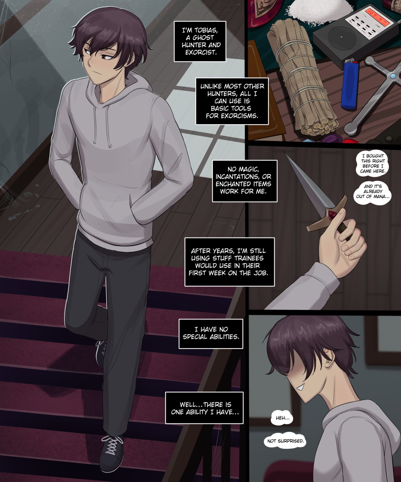 Accidental Ghost Boyfriend: Chapter 1 page 1 full