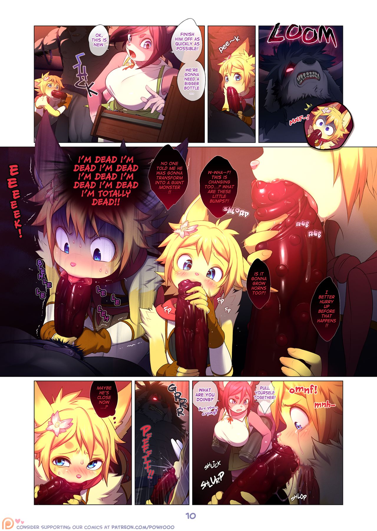 Arcana Tales Chapter 2: The Alchemist and The Beast page 10 full