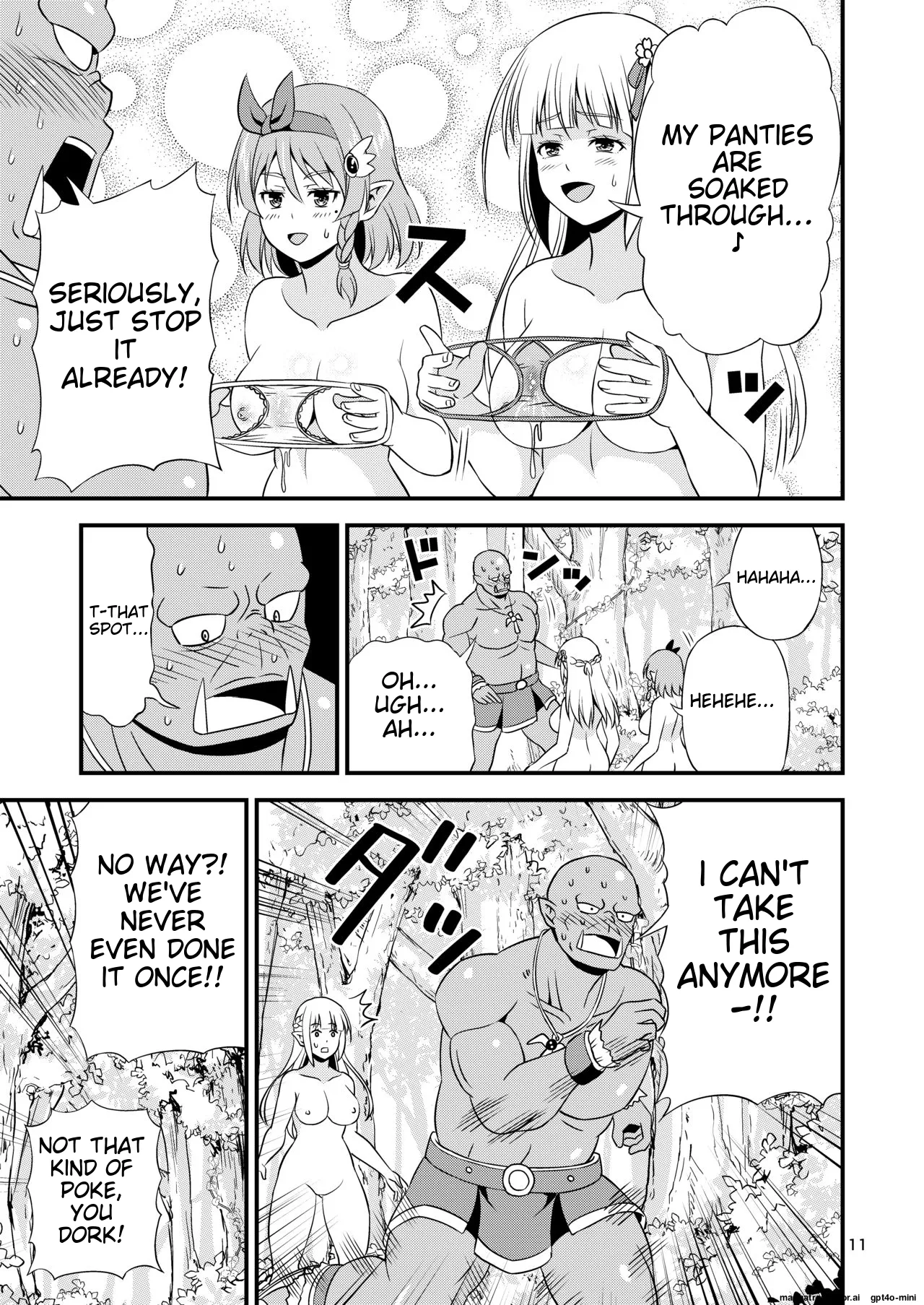 Hentai Elf Shimai to Majime Orc page 10 full