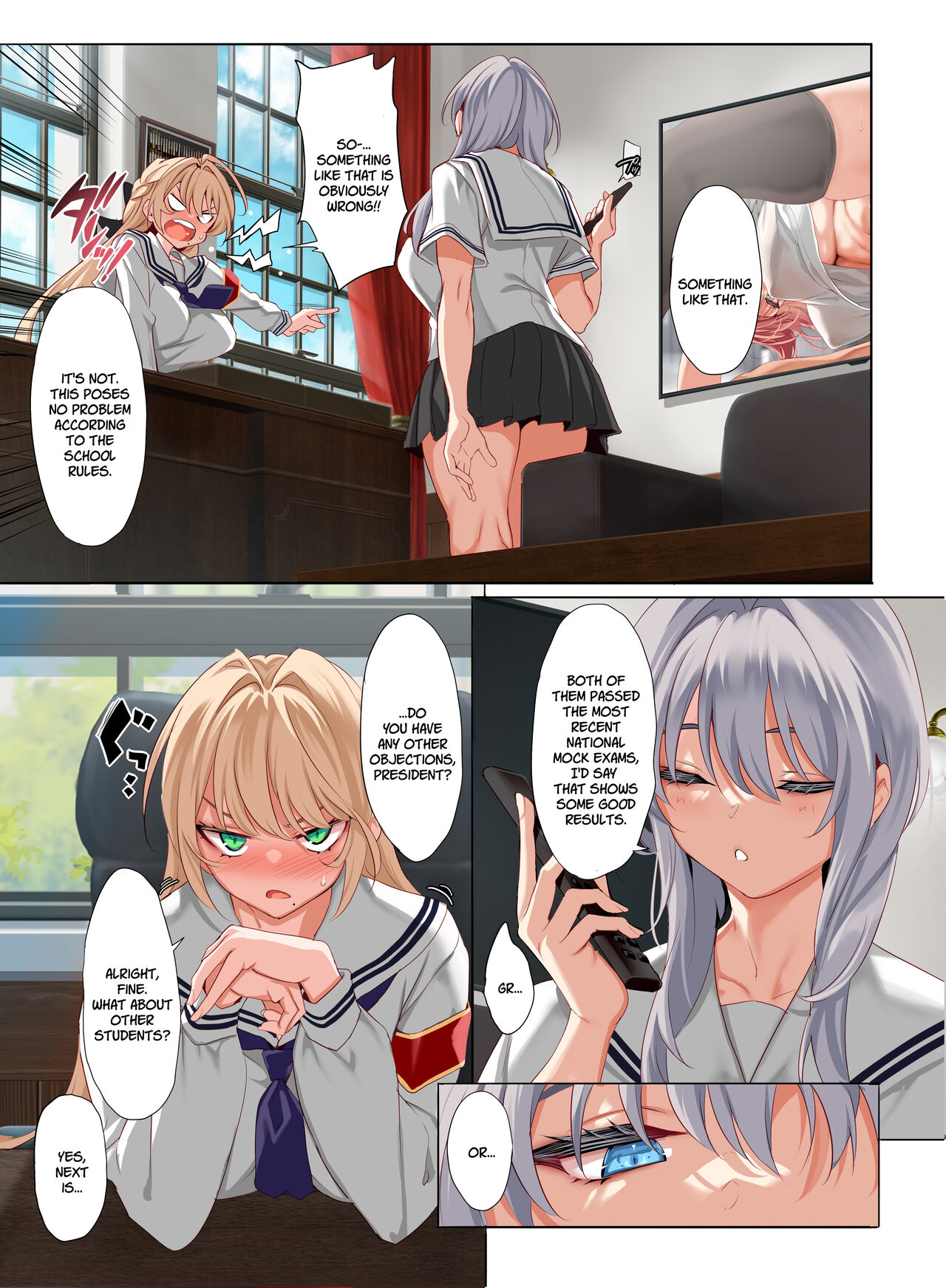 Jogakkou de Otoko Hitori na node Kousoku de Seiyoku no Hakeguchi ni Sareru Nichijou 3-Jigenme page 11 full