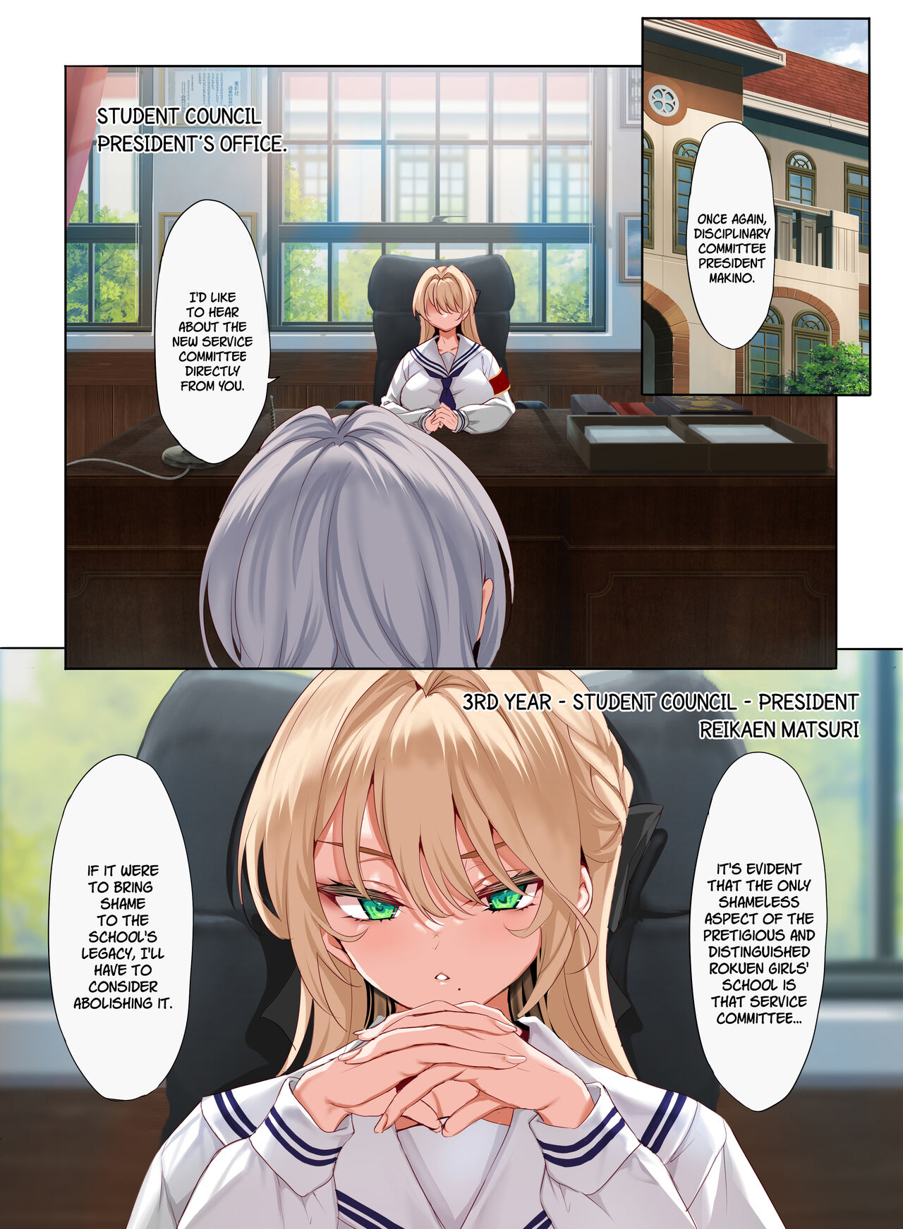 Jogakkou de Otoko Hitori na node Kousoku de Seiyoku no Hakeguchi ni Sareru Nichijou 3-Jigenme page 4 full