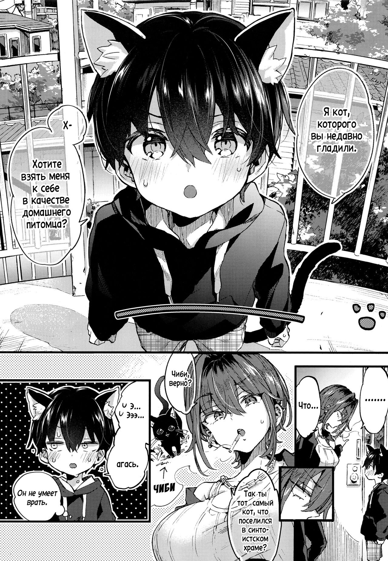 Chotto Kowai Onee-san ni Katte morau Koto ni Narimashita  / В качестве домашнего питомца page 5 full