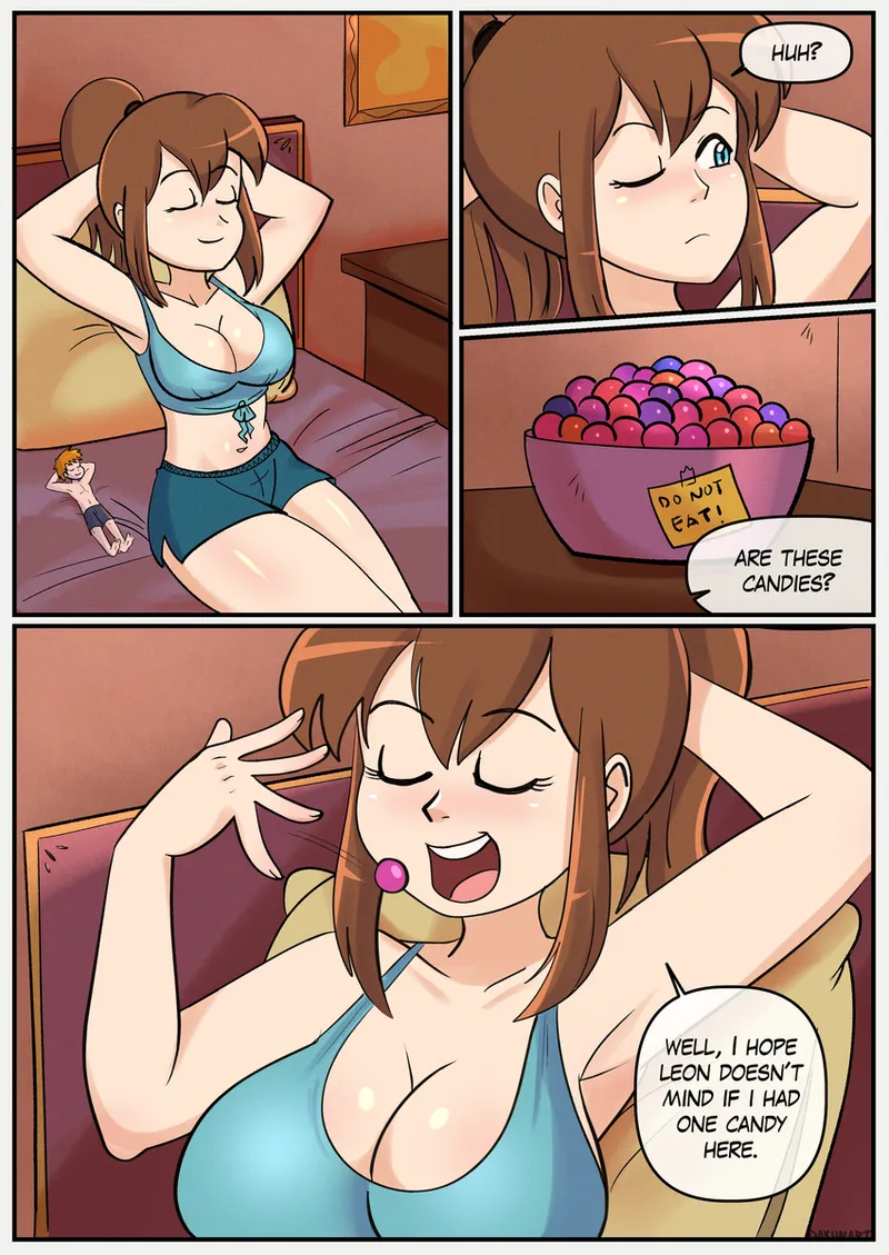 The Growing Brunette page 1 full