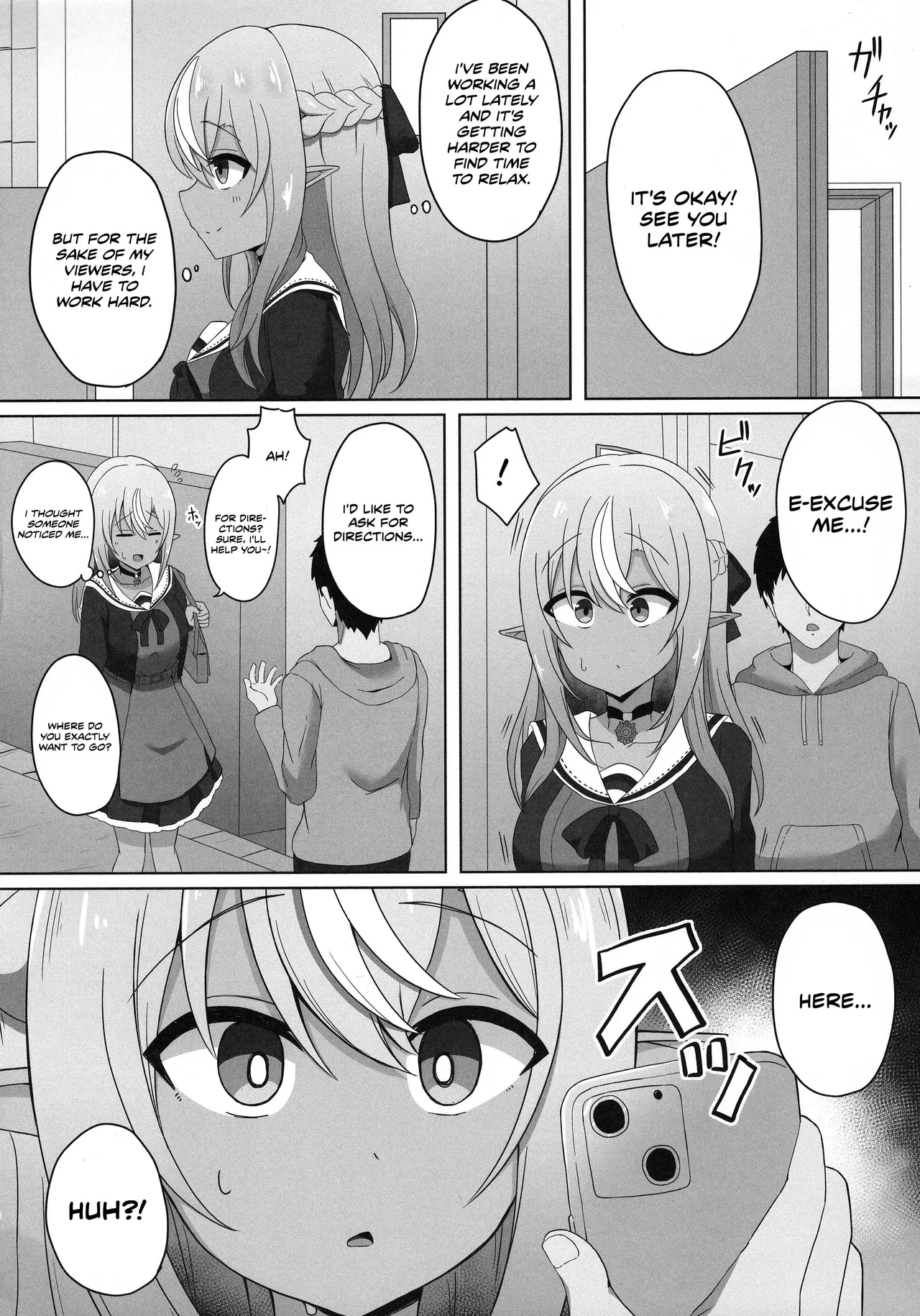 Half-Elf Girl Gets Hypnotized page 4 full