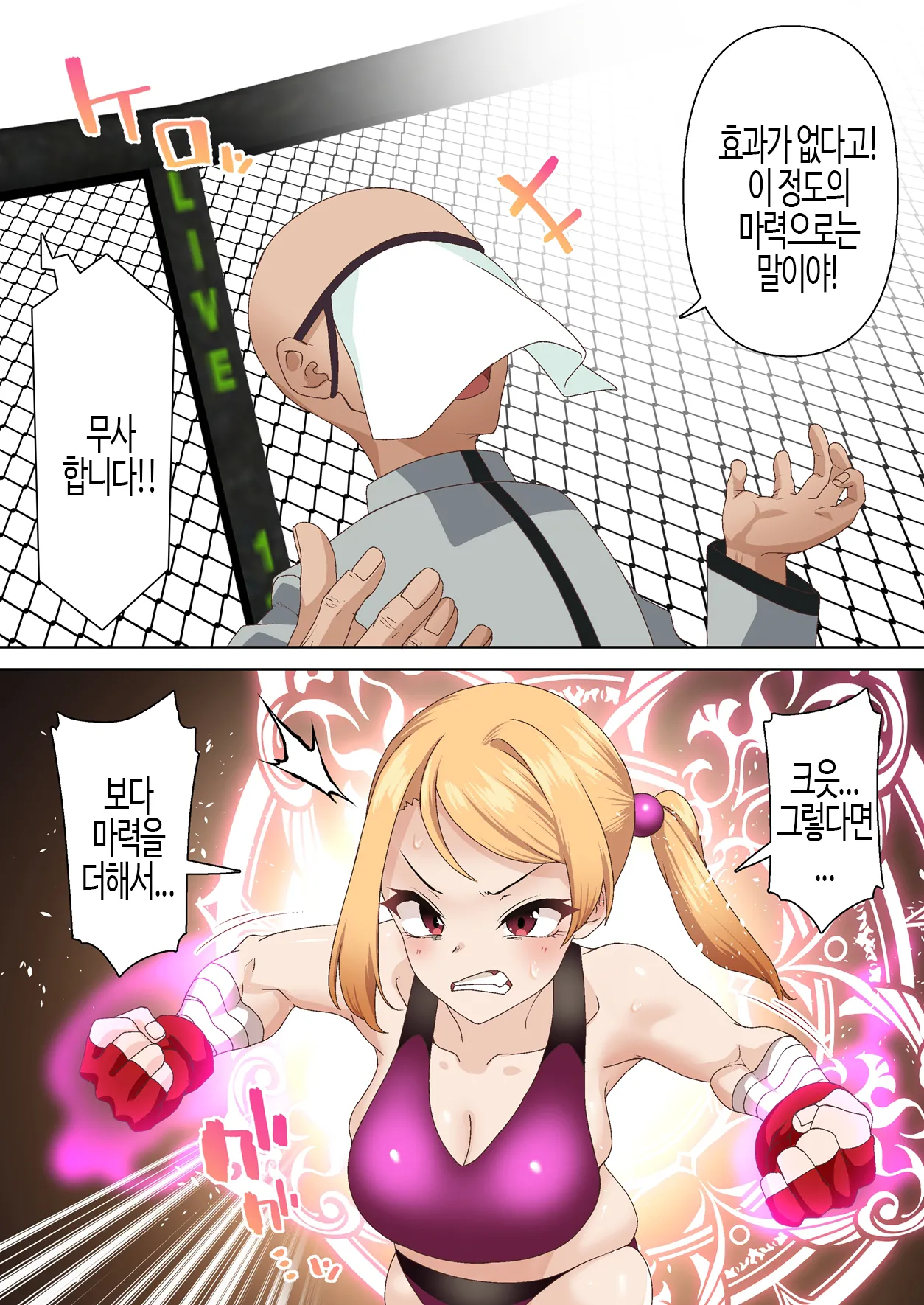 Kentou Madoushi wa Saiminjutsu ni wa Kusshinai | 권투 마도사는 최면에 굴복하지 않아 page 12 full