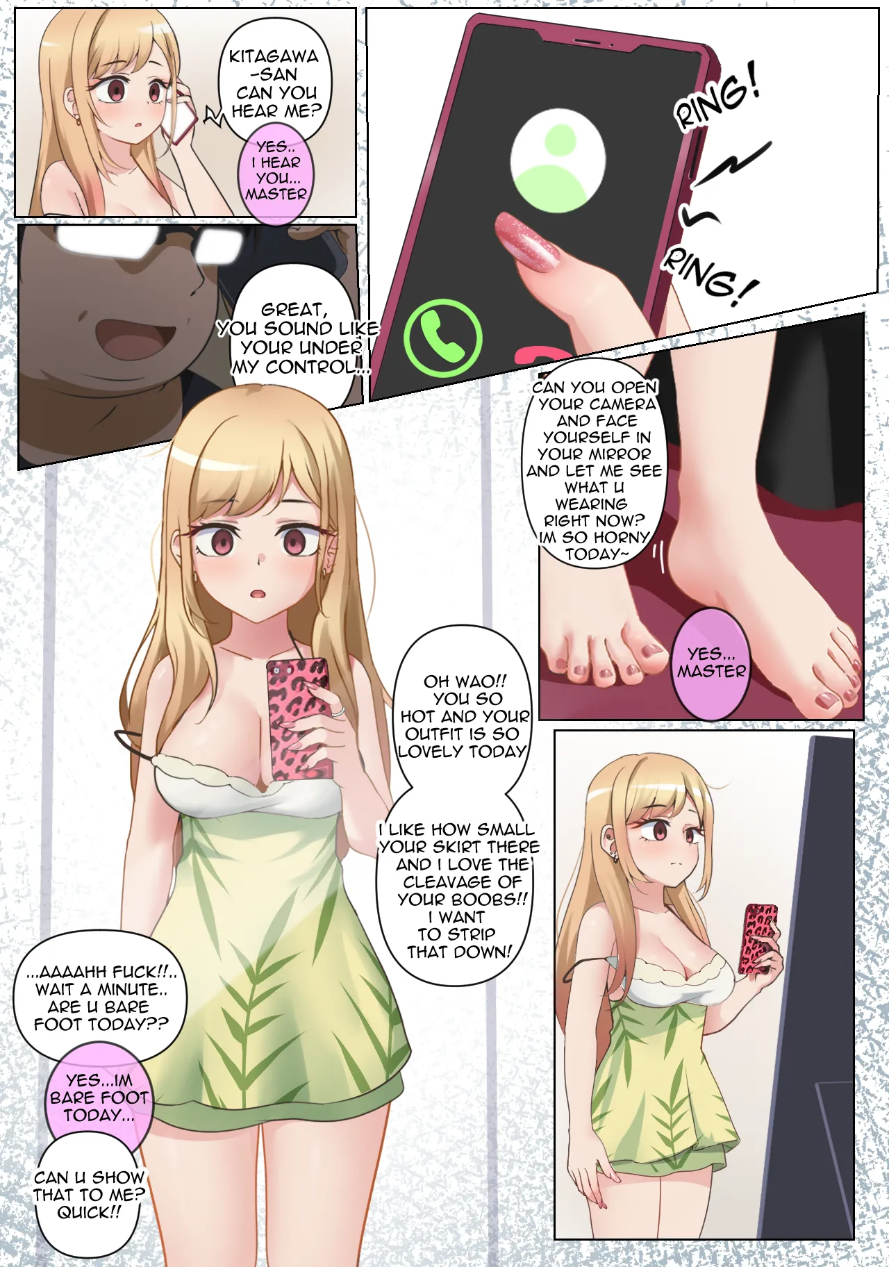 Marin gets Hypnotized part 2 page 4 full
