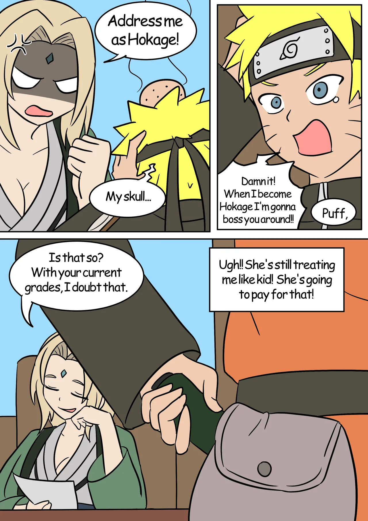 Naruto's Hokage Promotion page 2 full