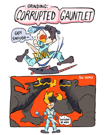 [dosentnsfw] Martin grinds: The corrupted gauntlet cover