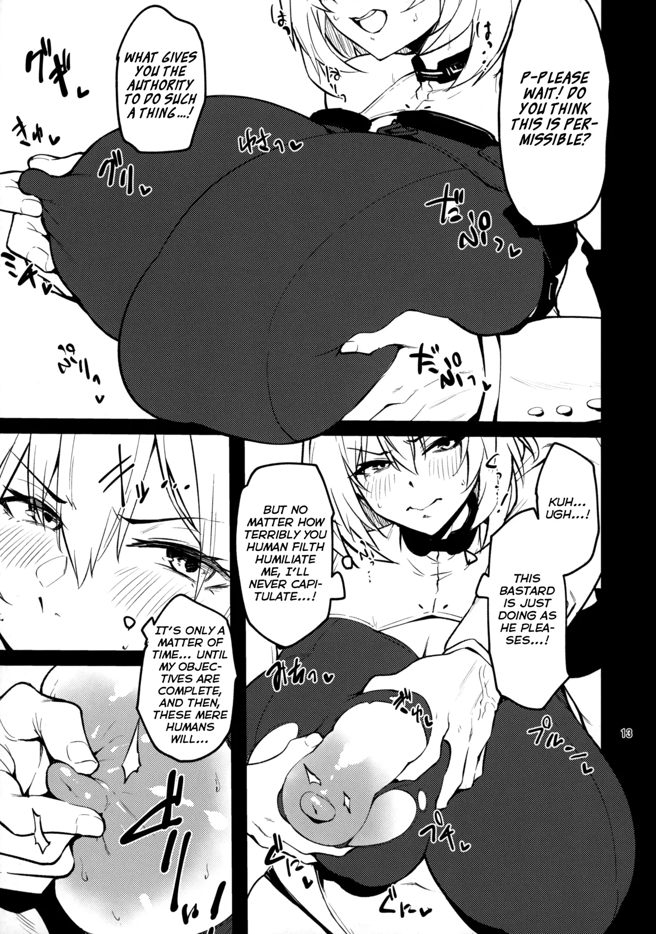 Sichinan Kakusu Nikepai | A Nikke's Tits Conceal Her Flaws page 12 full