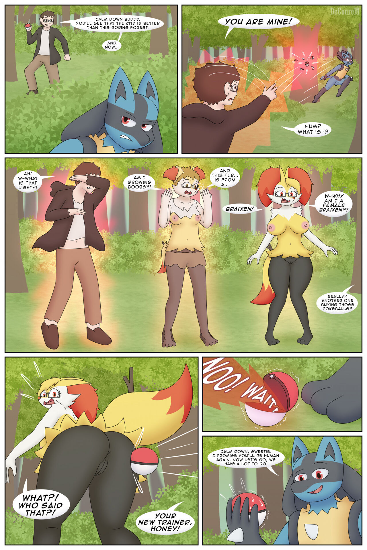 Fiery Choice page 1 full